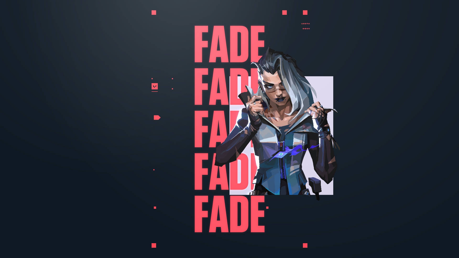 שם Fade מ-Valorant טפט