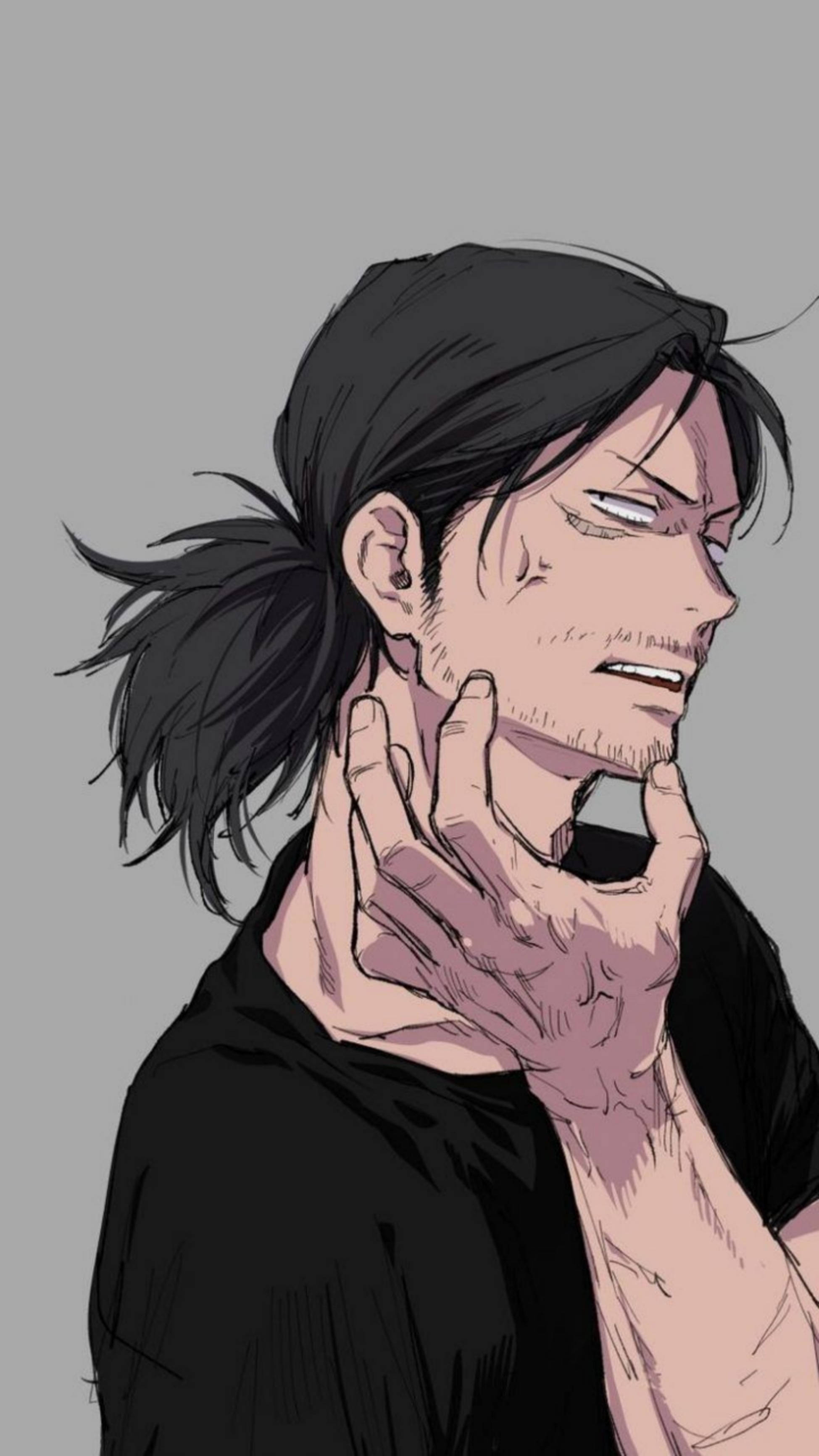 שרטוט אייפון של שוטה אייזאווה מ-My Hero Academia טפט