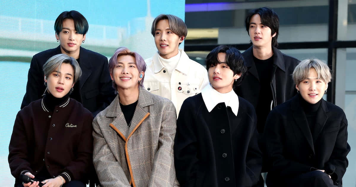 תמונה של BTS בתוכנית NBC Today טפט