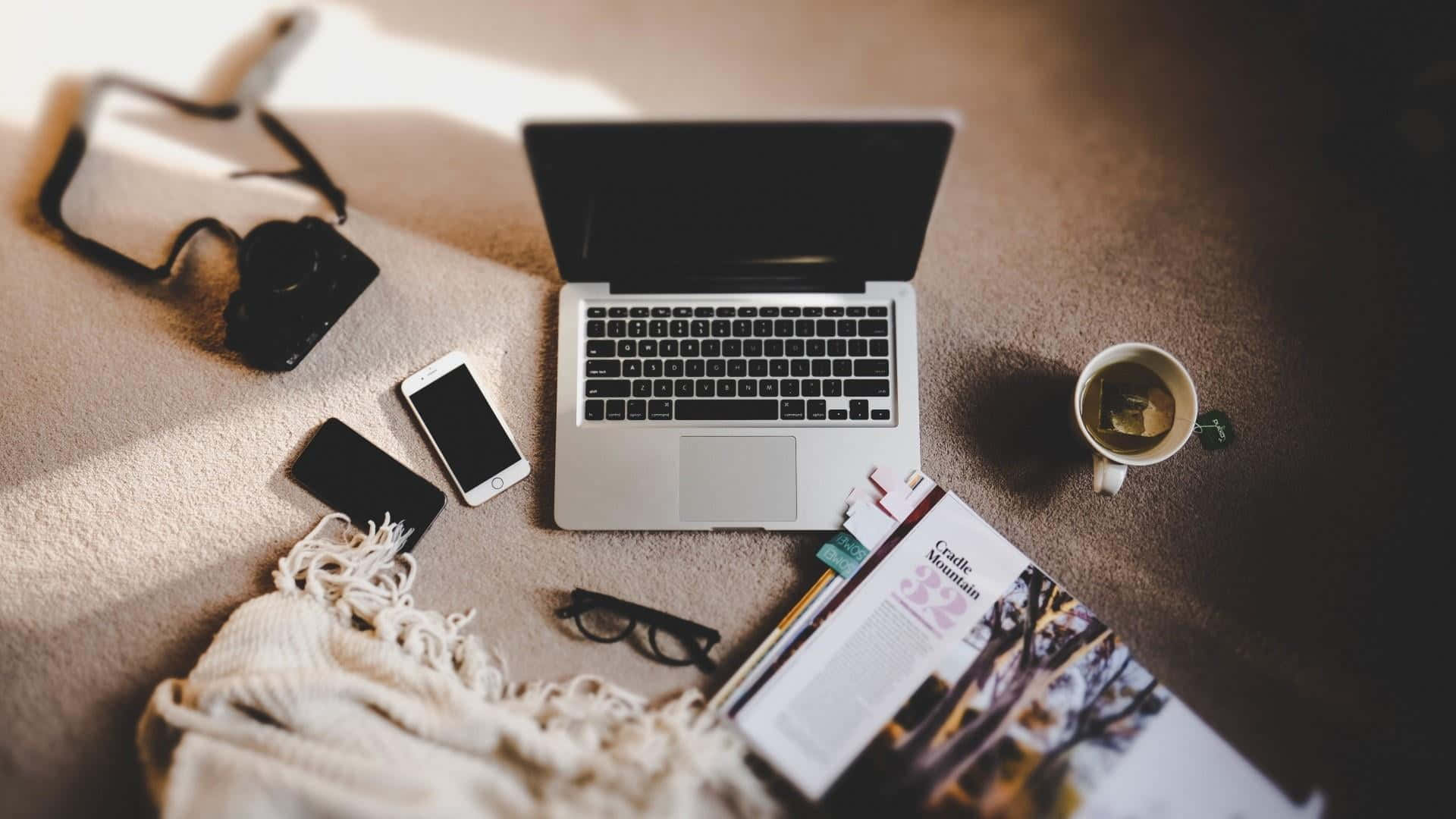 תמונות אסתטיות של Macbook טפט
