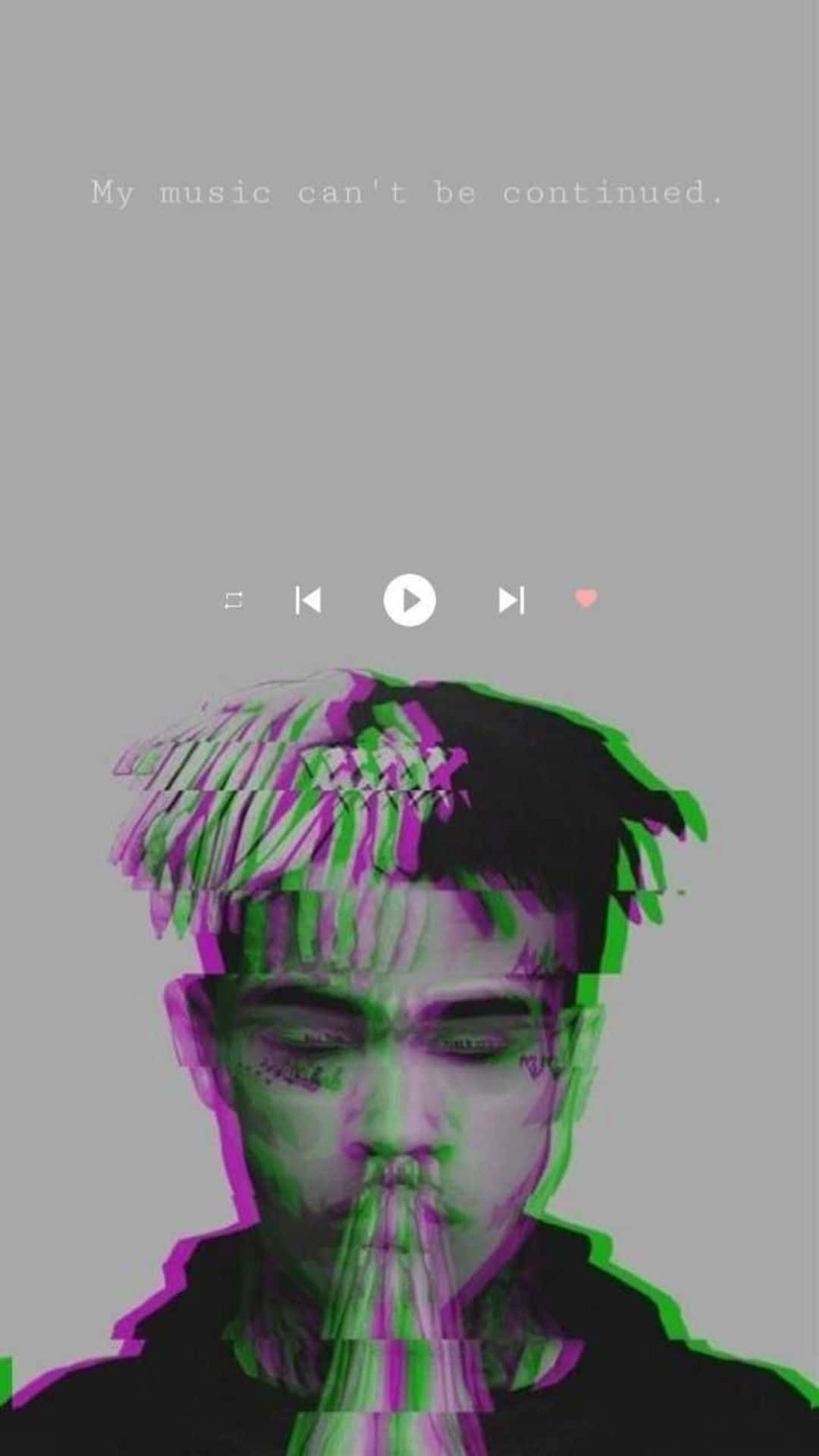 תמונת פרופיל גליץ' של Xxxtentacion טפט
