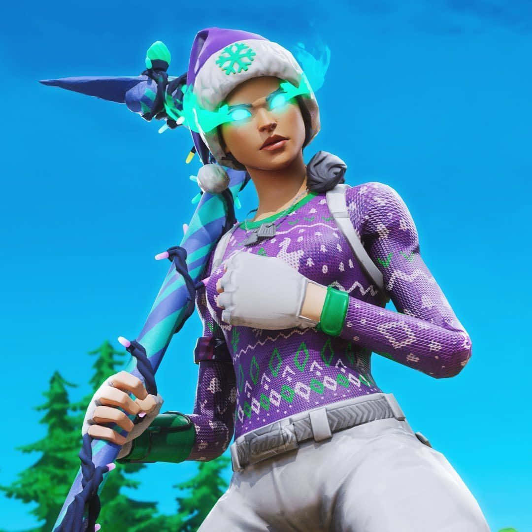 תמונת פרופיל מסוגננת של Fortnite מוכנה לייצג את סגנון המשחק שלך טפט