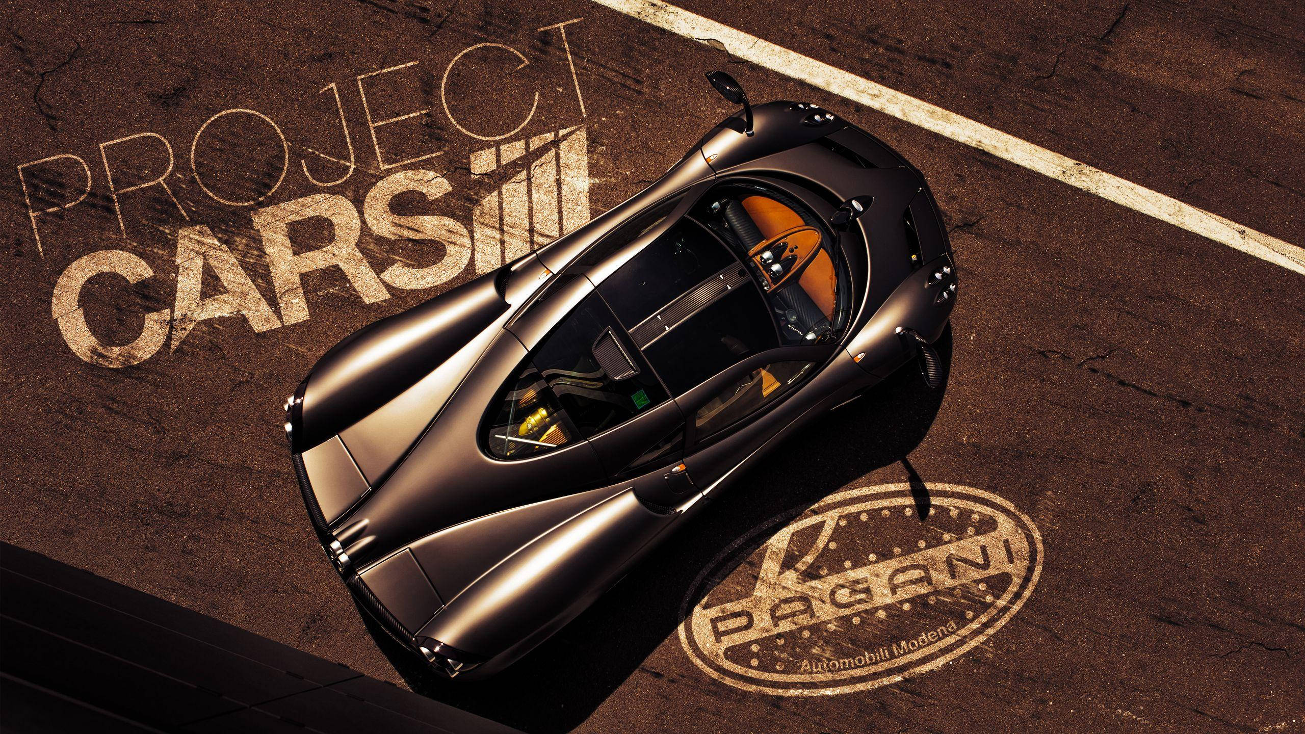 תצלום אווירי של פגאני הואיירה מתוך Project Cars טפט