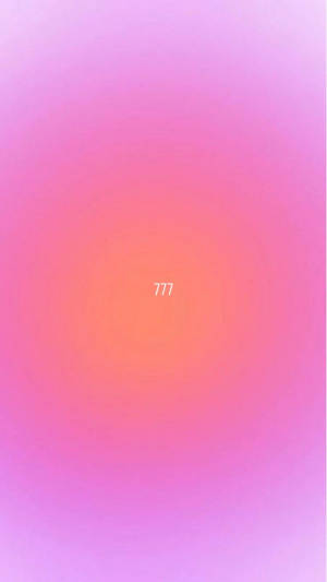 777 אסתטיקת אור ורוד וכתום — אסתטיקה פשוטה טפט