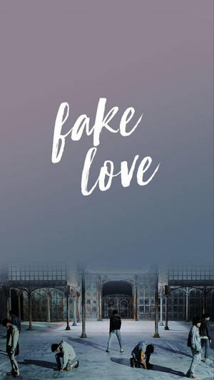 BTS Fake Love מעבר צבע דועך — BTS טפט