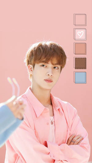 BTS אסתטי ג'ין החתיך העולמי — אסתטיקת BTS טפט
