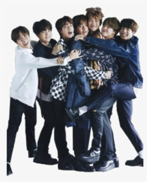 BTS מחבקים זה את זה בחמידות
