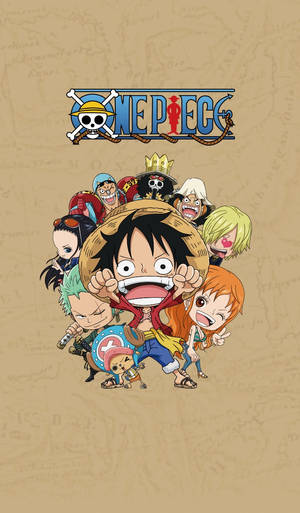 One Piece טלפון צ'יבי שודדי כובע הקש