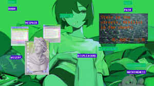 Vaporwave אנימה Neon Genesis Evangelion — אנימה טפט