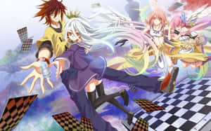 רקע No Game No Life — אין משחק אין חיים טפט