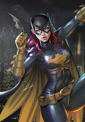 אמנות באטגירל אייפון — באטמן טפט