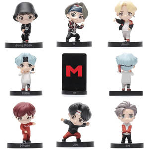 בובות אספנות Tiny Tan BTS — לוגו BTS טפט