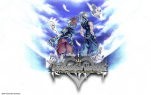 דמויות מרתקות עם לוגו Kingdom Heart