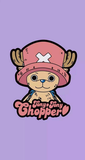 טלפון One Piece צ'ופר על רקע סגול