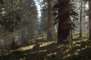 יער 4K מ-Red Dead Redemption 2