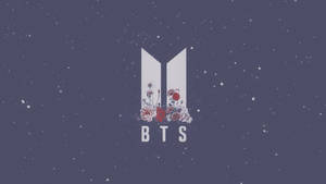לוגו BTS מצויר חמוד — אסתטיקת BTS טפט