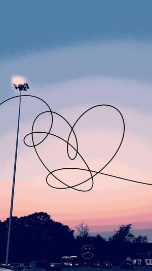 לוגו Love Yourself BTS אסתטי — אסתטיקת BTS טפט