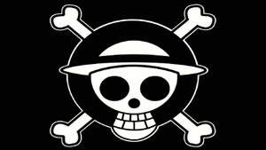 לוגו One Piece עם גולגולת — אנימה טפט
