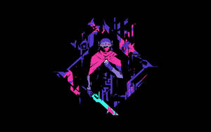 משחק מינימליסטי Hyper Light Drifter — ניאון טפט
