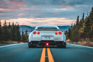 ניסאן GT-R 4K אסתטי