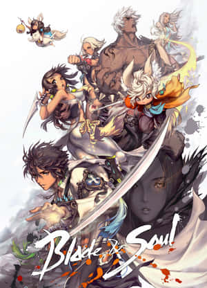 פוסטר משחק הווידאו האנימה Blade And Soul — דמויות אנימה טפט