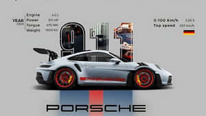 פורשה 911, אסתטיקת JDM, אמנות JDM, תמונת תצוגת רכב, תמונת מבט צדדי של רכב, פורשה 918 ספיידר, רקע דריפט, ראלי WRC — יפן אסתטיקה טפט