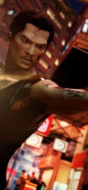 רקע אייפון XS Sleeping Dogs — כלבים ישנים טפט