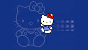 רקע הלו קיטי — Sanrio GIF טפט