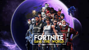 רקע מגניב של Fortnite
