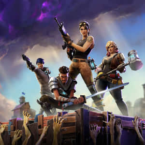 רקע מגניב של Fortnite