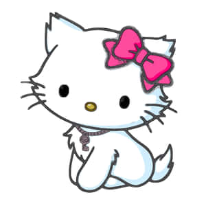 רקע הלו קיטי — Sanrio GIF טפט