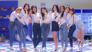תמונת רקע HD מהפנטת של להקת Twice — 트와이스 טפט