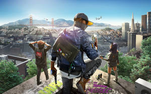 טפט גיימינג של Watch Dogs 2 ב-4K — 4K גיימינג טפט
