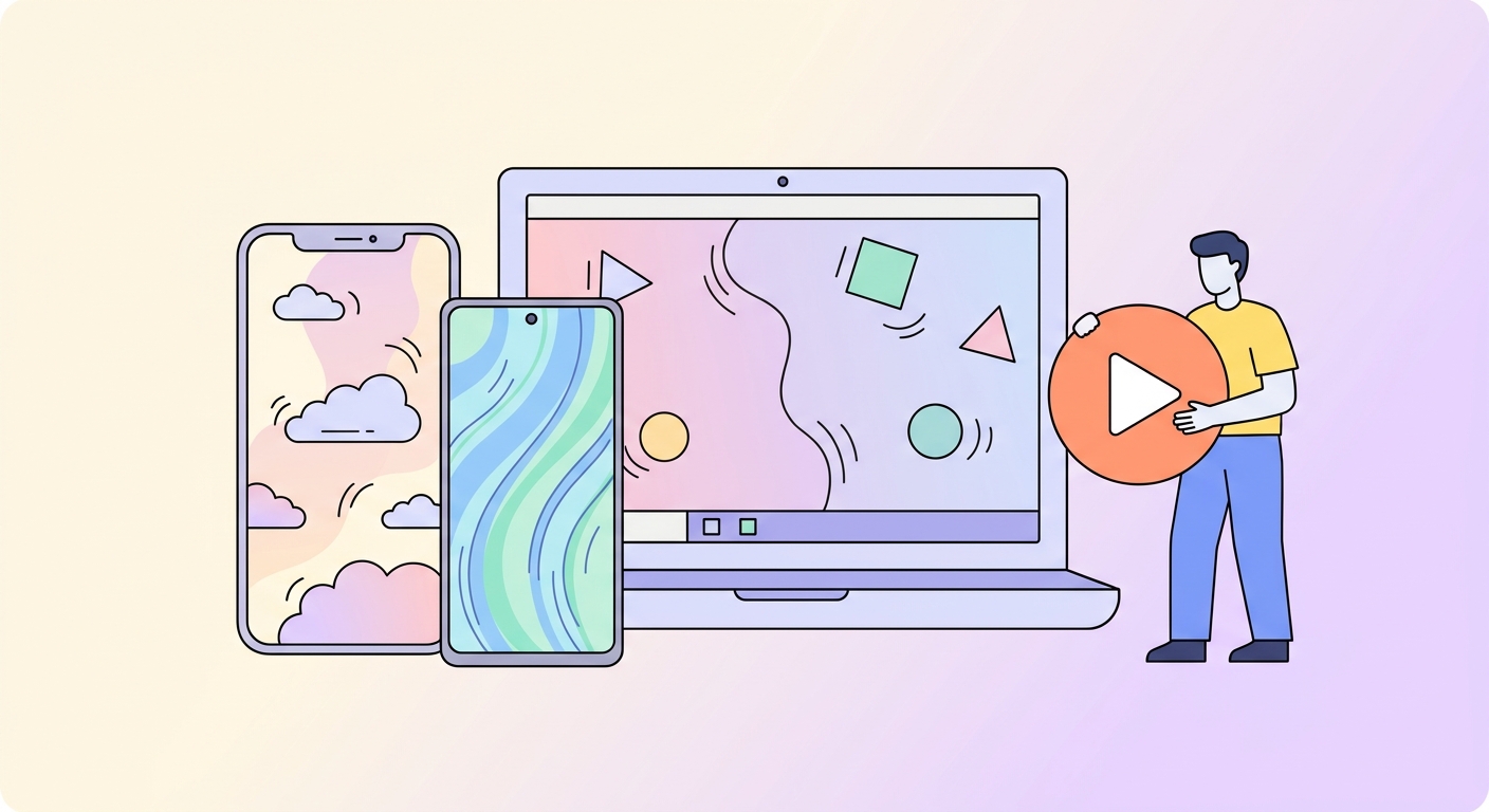 הגדרת טפטים חיים ומונפשים — iOS, Android, Windows